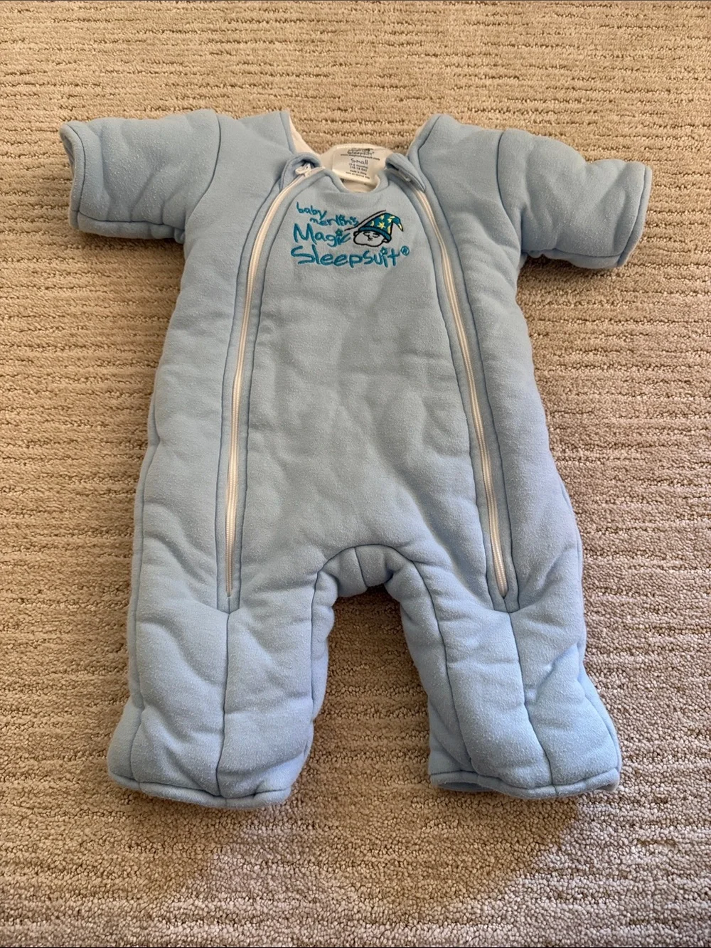 Magic Sleepsuit Baby One-Piece in Light Blue